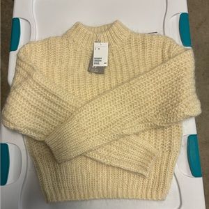 H&M-Mohair/Wool Blend Sweater.